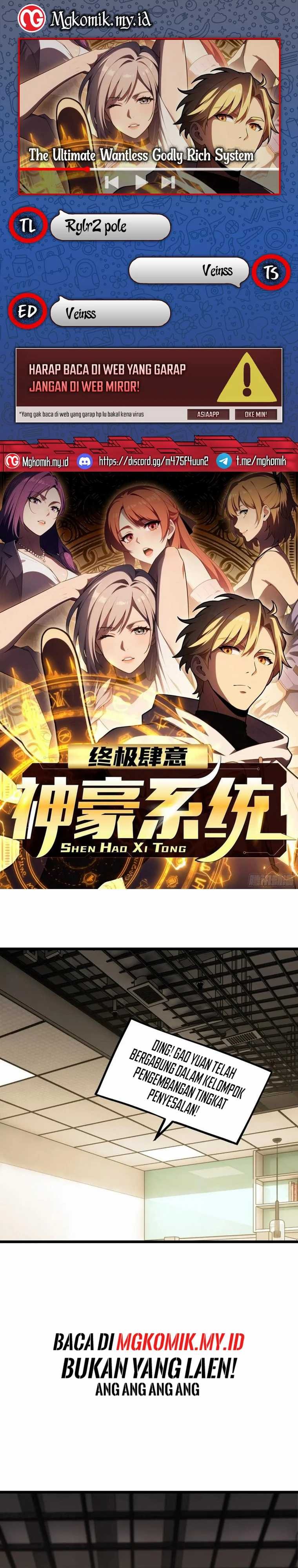 The Ultimate Wantless Godly Rich System - Chapter 41 - Page 1