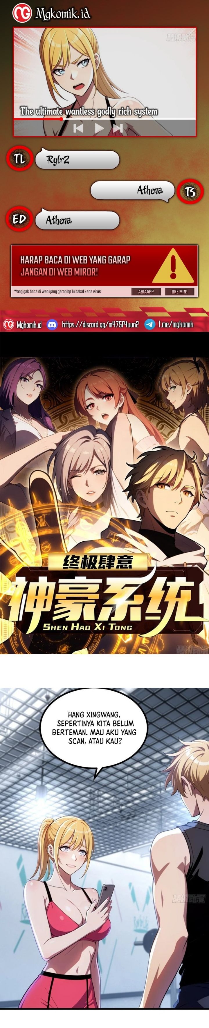 The Ultimate Wantless Godly Rich System - Chapter 47 - Page 1