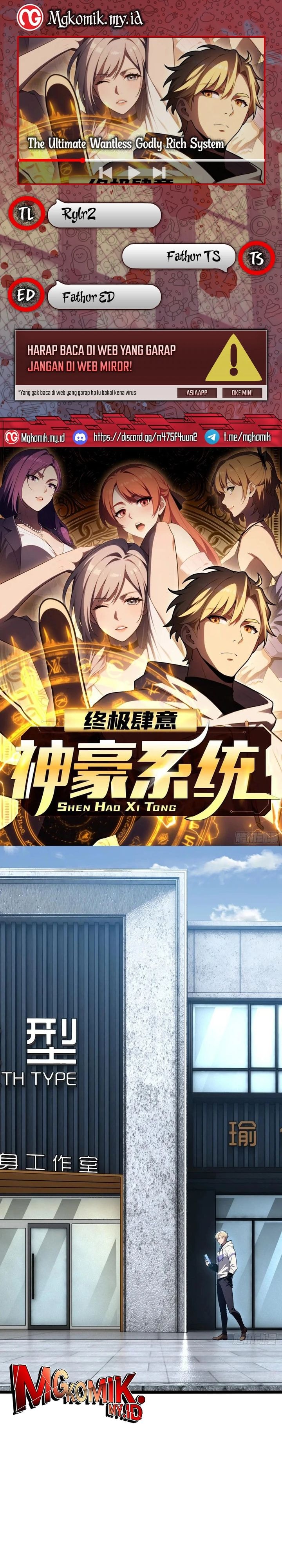 The Ultimate Wantless Godly Rich System - Chapter 48 - Page 1