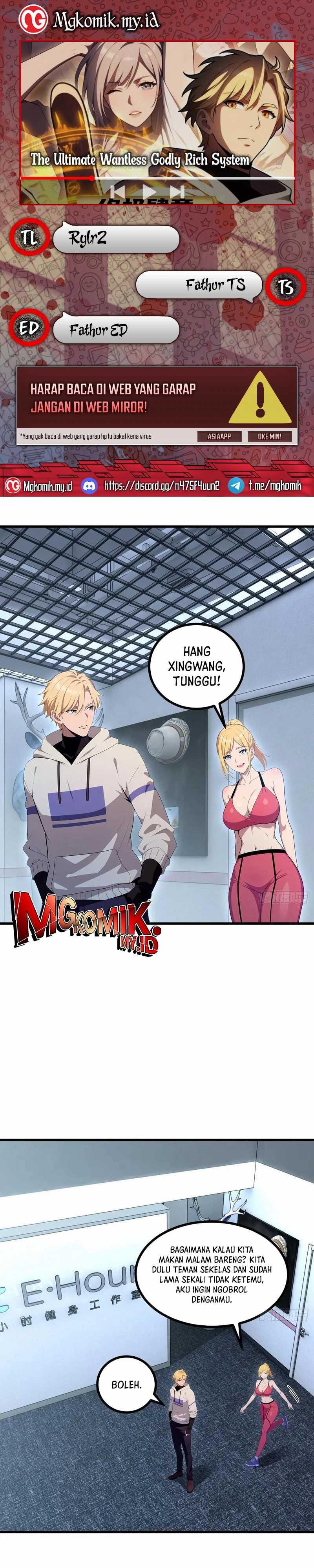 The Ultimate Wantless Godly Rich System - Chapter 49 - Page 1