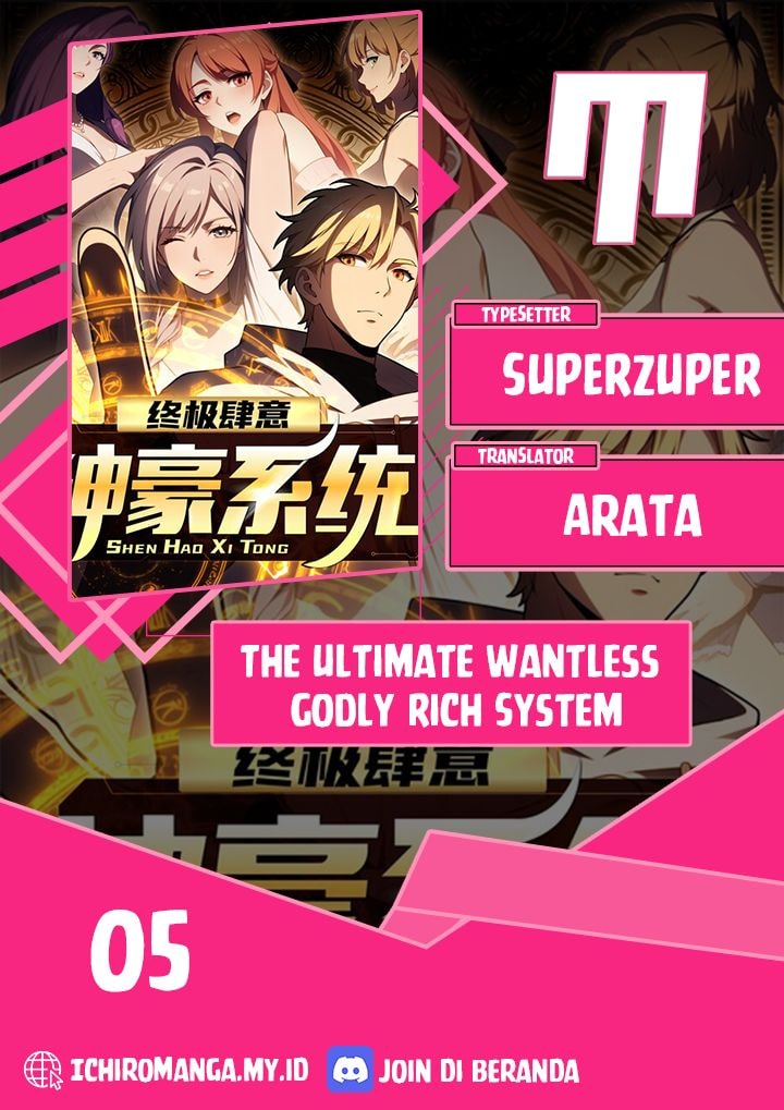 The Ultimate Wantless Godly Rich System - Chapter 5 - Page 1