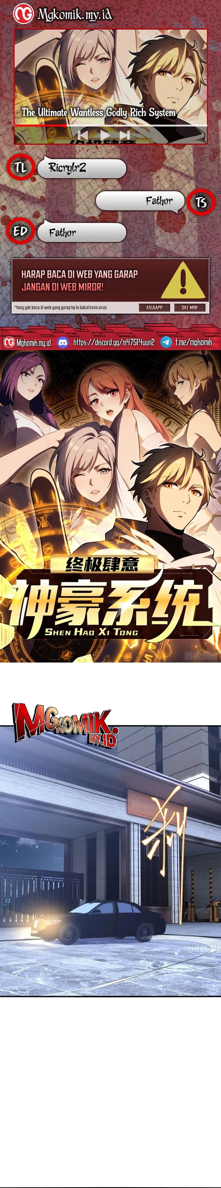 The Ultimate Wantless Godly Rich System - Chapter 51 - Page 1