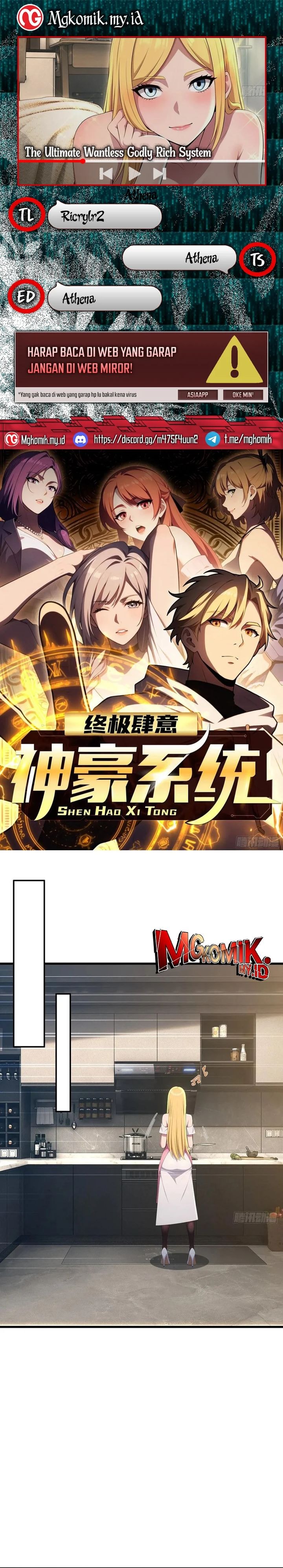 The Ultimate Wantless Godly Rich System - Chapter 52 - Page 1