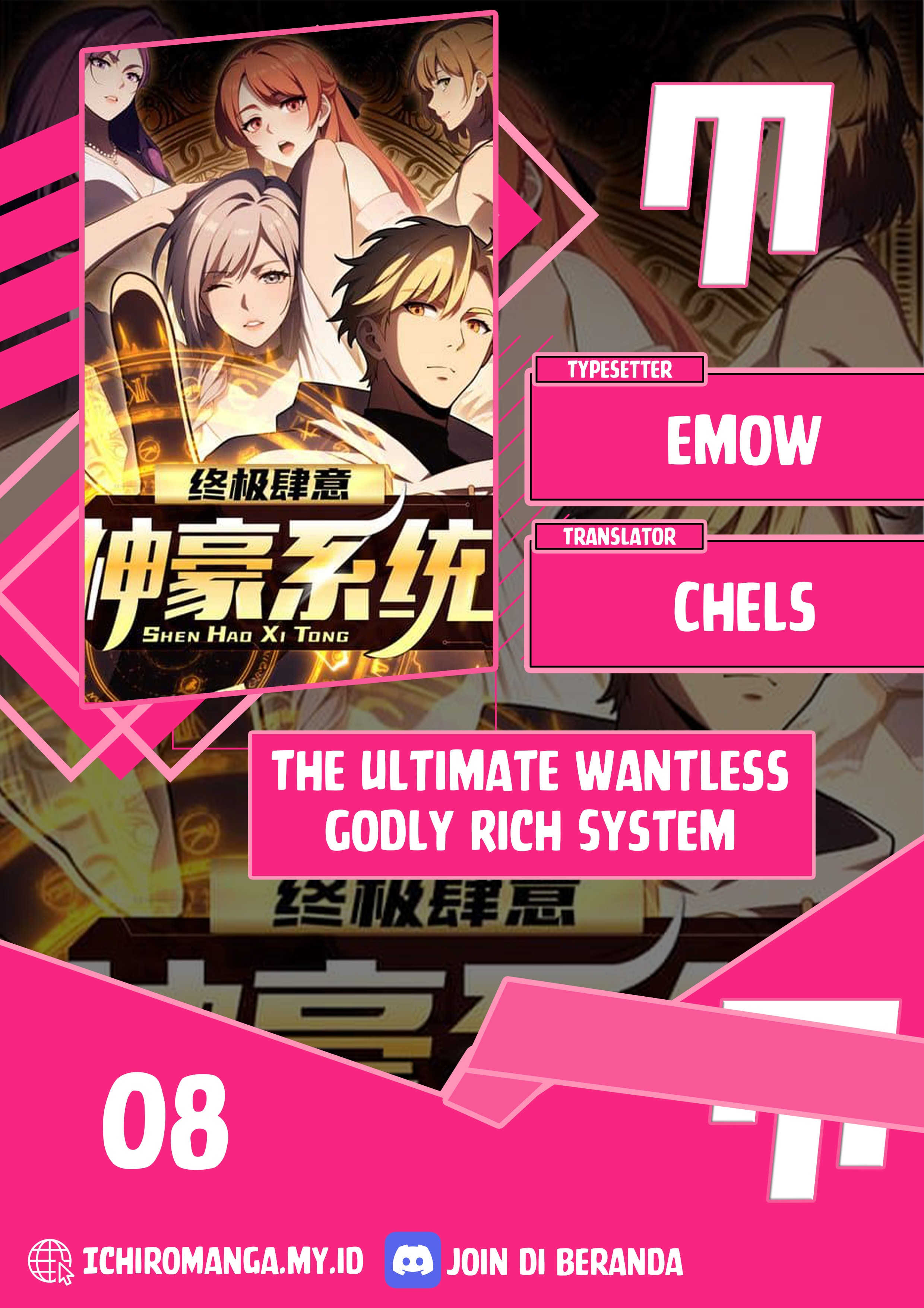 The Ultimate Wantless Godly Rich System - Chapter 8 - Page 1