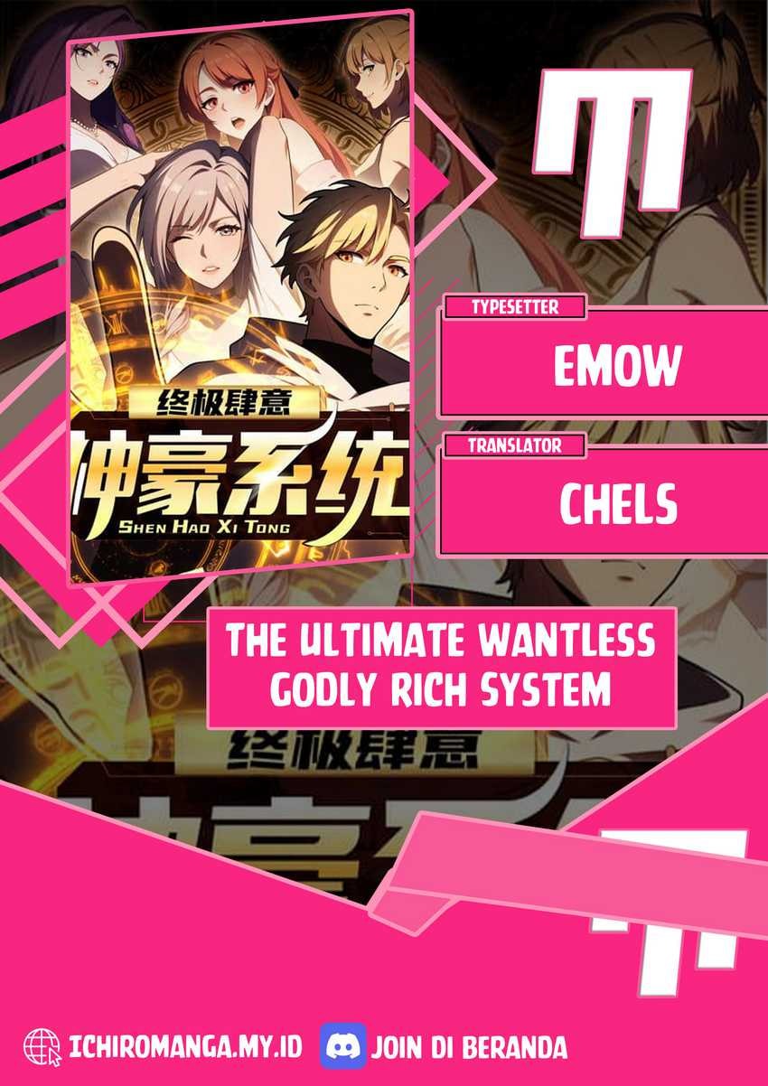 The Ultimate Wantless Godly Rich System - Chapter 9 - Page 1