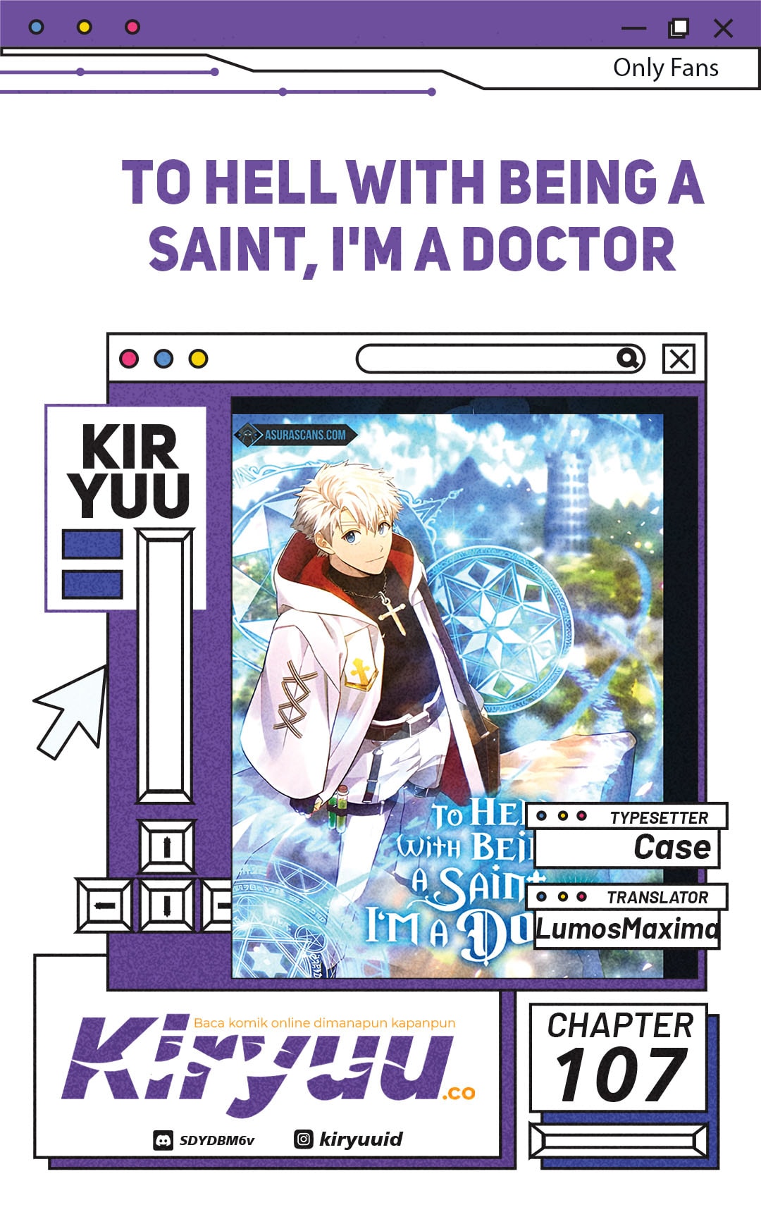 To Hell With Being A Saint, I’m a Doctor - Chapter 107 - Page 1