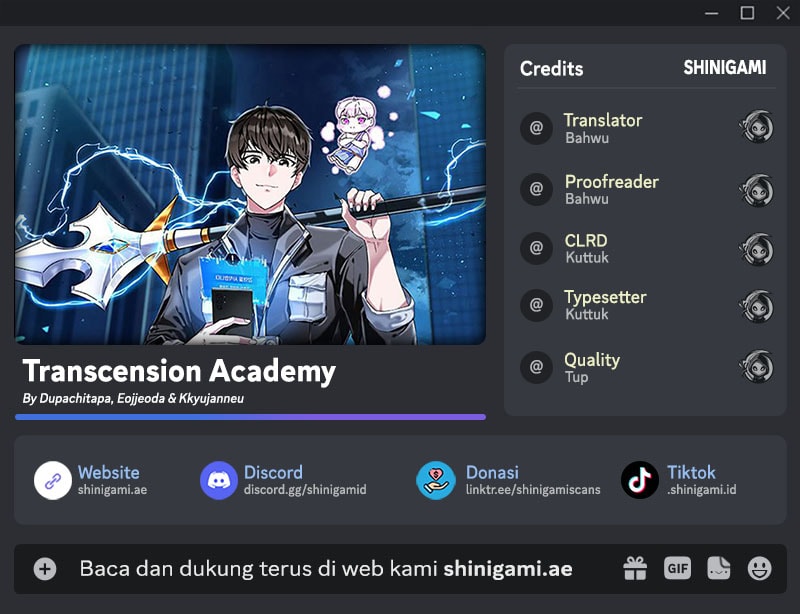 Transcension Academy - Chapter 147 - Page 1
