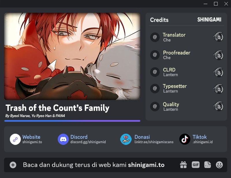 Trash of the Count’s Family - Chapter 155 - Page 1