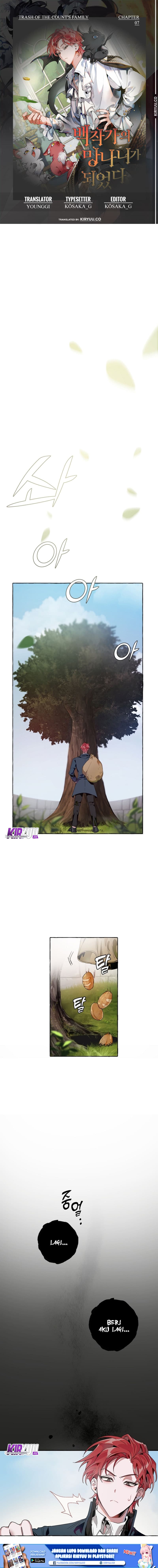 Trash of the Count’s Family - Chapter 7 - Page 1