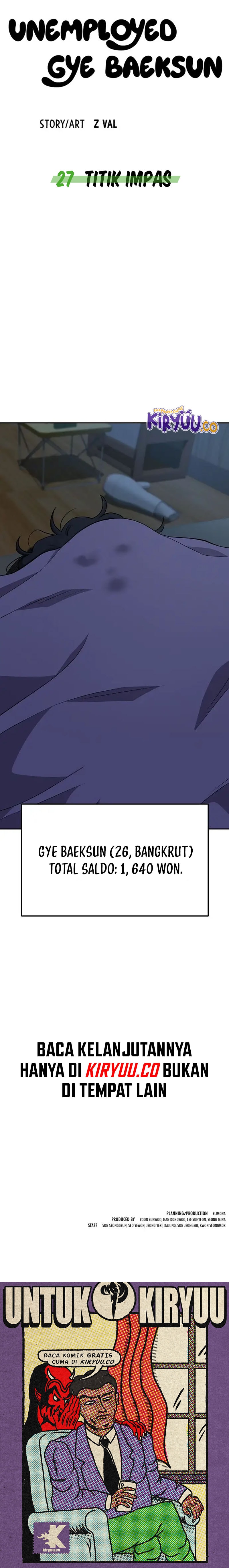 Unemployed Gye Baek Soon - Chapter 27 - Page 19