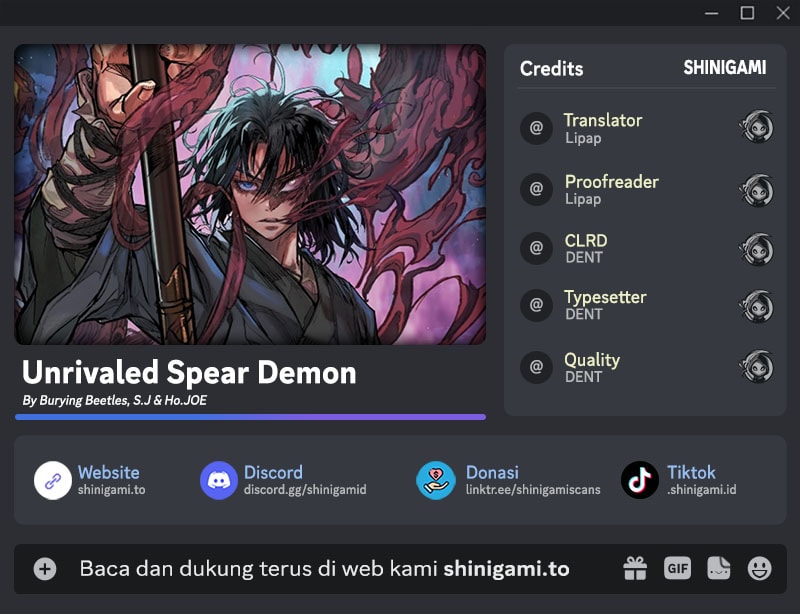 Unrivaled Spear Demon - Chapter 2 - Page 1
