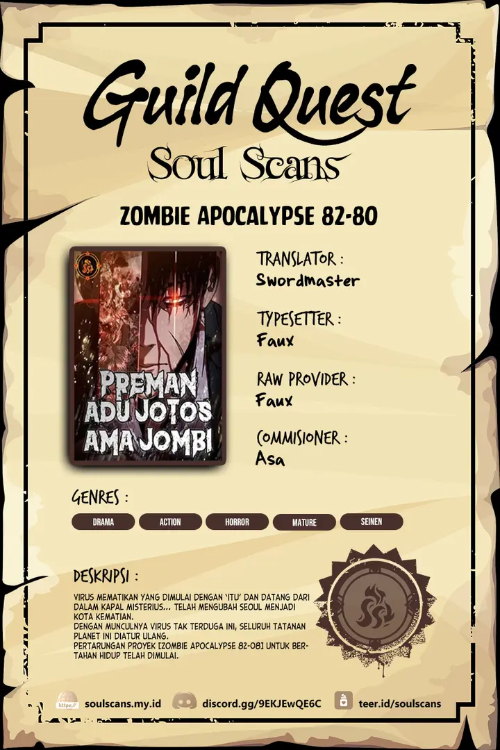 Zombie Apocalypse 82-08 - Chapter 24 - Page 1
